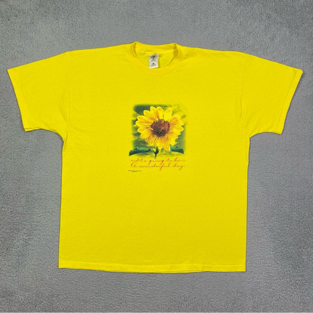 Vintage‎ sunflower T-shirt - Picture 2 of 4